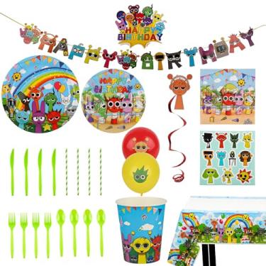 Imagem de artigos de festa de aniversário sprunki