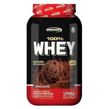 Imagem de 100% Whey Protein 1.050 kg Chocolate - PROSIZE NUTRITION