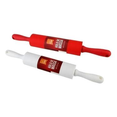 Imagem de 2X Rolo De Massa Giratório De Silicone Para Macarrão Pizza P