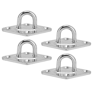 Imagem de Gancho de suporte de parede de teto de aço inoxidável 304 para decoração de redes de balanço