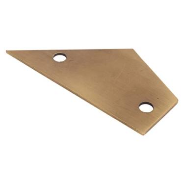 Imagem de RiToEasysports Medidor de Cordas de Guitarra de Metal, Ferramenta de Medição de Altura para Configuração de Guitarra, Bronze para Baixo Acústico Elétrico