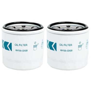 Imagem de 2 peças HH150-32430 HH1J0-32430 Filtros de óleo para Kubota D722 D902 WG750 WG752 WG972 Grasshopper 321D 325 329 432 721 721D 325D 725 729 932 Tractor tors