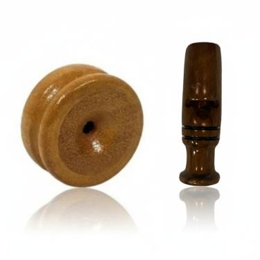 Imagem de Apito Inhambu Açu Modelo 03 + Apito Marreca Modelo 29