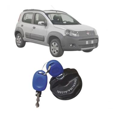 Imagem de Tampa Combustível Valvulada C/ Rosca E Chave Uno Após 2014 [f103]