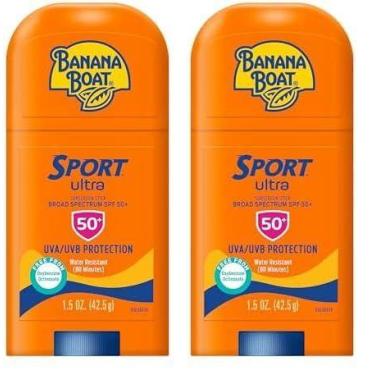 Imagem de Protetor solar Banana Boat Sport Ultra Stick SPF 50 44 ml (pacote com 