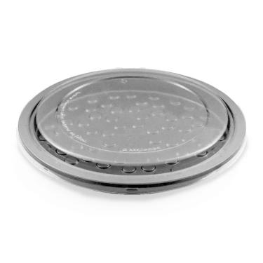 Imagem de 50un Embalagem Forma Pizza 23cm G223 Preta Galvanotek