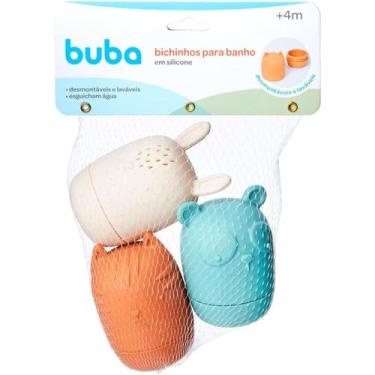 Imagem de Buba Bichinhos para Banho em Silicone Laváveis +4M