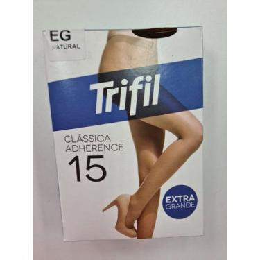 Imagem de Meia Calça Clássica adherence fio 15 Trifil W06394., P, Tabaco