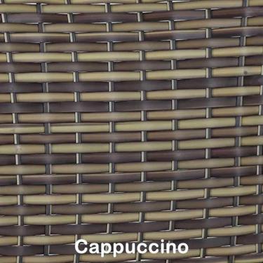 Imagem de Kit 4 Cadeiras Vênus E Mesa De Centro Garden Trama Original Capuccino