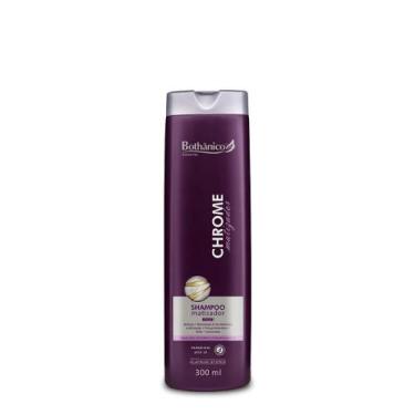Imagem de Shampoo Chrome Matizador 300ml Vegano Cabelos Loiros Grisalhos e Plati
