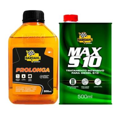 Imagem de Kit Aditivos Com Prolonga E Aditivo S10 Diesel 500ml Bardahl