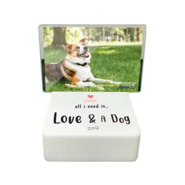 Imagem de Luminária Mini Box Retrato – Love e Dog