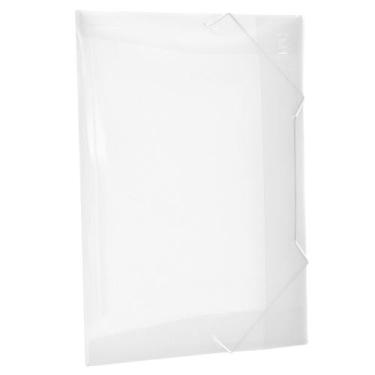 Imagem de Pasta Aba Elástica Ofício Sem Lombo Transparente - DAC LTDA