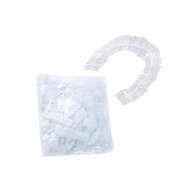 Imagem de Kit 10 Capa Saco Protetor Multiuso 40x60cm Plástico com Elástico p/Eletrodomésticos Pequenos Poeira (6 kits = 60 Capas)