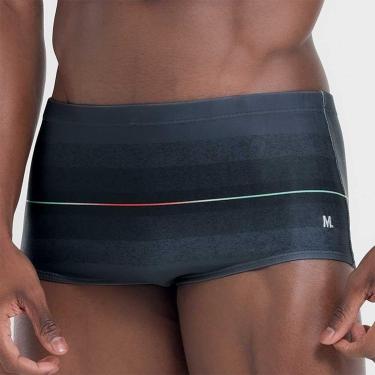 Imagem de Sungão Estampado Com Listras Degradê-Masculino