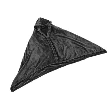 Imagem de Generic Cobertor Aquecido, Flanela Dupla Face Alimentado por USB 3 Níveis de Temperatura 9 Zona de Aquecimento Cobertores Elétricos Com Capuz e Gola Alta para Acampamento Em Home