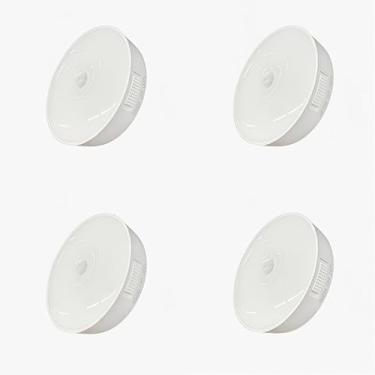 Imagem de Kit 3/4 Luminárias Lâmpada Led Recarregável Sensor De Presença para Corredor, Guarda-Roupa, Escada e Banheiro(KIT4)