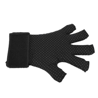 Imagem de ZJchao Luva de Gelo para Mão Luva de Gelo de Compressão de Resfriamento Reutilizável para Alívio de Articulações de Pulso Compressa Quente e Fria Tecido Macio Com Alça de Pulso Ajustável (Preto Tamanho M)