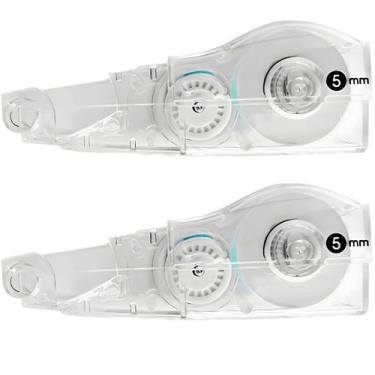 Imagem de Refil Para Fita Corretiva Pentel 2 Corretivos Rolo Escolar Correção de