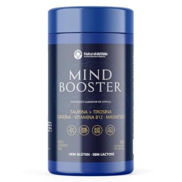 Imagem de Mind Booster Nootrópico 60 Cáps Natural do Vale Completo Inositol + Colina + Tirosina Foco Concentração Energia