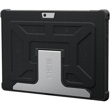 Imagem de URBAN ARMOR GEAR [UAG] Capa militar para Microsoft Surface Pro 3 leve composto [preto] suporte de alumínio testado em queda