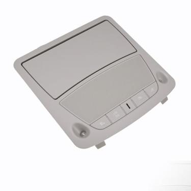 Imagem de LEVANLIGHT Luz de leitura de mapa de console superior interna compatível com NI SSAN Bluebird SYLPHY/X-Trail/Altima/Sentra 2013-2018, lâmpada de teto cúpula, substitui OE 26430C990D 26430-C990D
