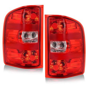 Imagem de KUAFU Par de lâmpada de luz traseira compatível com Chevrolet Silverado 2007-2014 1500 2500HD 3500HD e GMC Sierra 1500 2500HD 3500HD 2007-2010 GMC Sierra 1500 2500HD 3500HD para 25958483