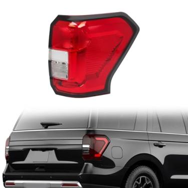 Imagem de labwork Lâmpada traseira de substituição para Expedition XL XLT 2022-2024 Lente vermelha lado do passageiro luz de freio de halogênio externo NL1Z13404A
