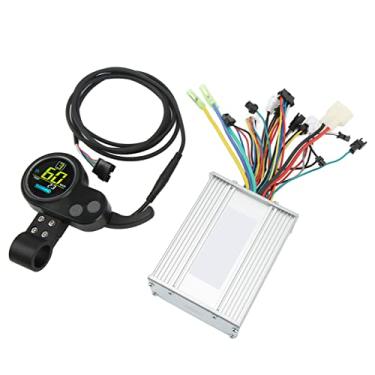 Imagem de KIMISS Kit de Controlador de Scooter Elétrico de 450 W Com Display LCD e Acelerador de Polegar - Controlador de Substituição de 36 V/48 V para Bicicletas Elétricas e Scooters, Fácil de Instalar,