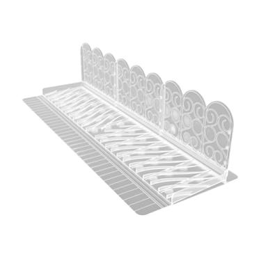 Imagem de Bothyi Protetor de borda de pia de cozinha à prova d'água, defletor de água, silicone para, banheiro, cozinha, acessório para casa, Claro