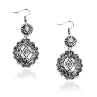 Imagem de Brincos Montana West RCE-1073SL para mulheres em liga leve