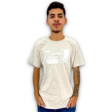 Imagem de Camiseta Gangster Masculina Estampada Original Moda Verão-Masculino