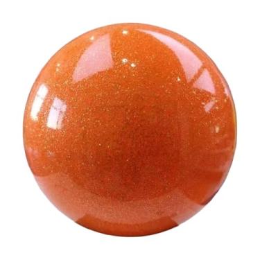 Imagem de KiBcsLic Bola de Ginástica Rítmica para Ginástica Artística, 18 cm (7,09 polegadas), Equipamento Profissional para Prática de Dança, Artística e Competições, Laranja