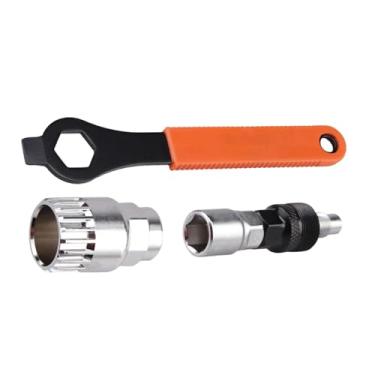 Imagem de Baoblaze Extrator de Pedivela para Bicicleta, Removedor de Movimento Central, Compacto, Kit de Ferramentas para Reparo de Pedivela e Acessórios de Ciclismo, Style a
