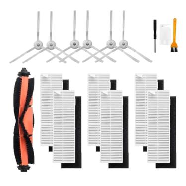 Imagem de Compatible With Xiaomi Mijia G1 MJSTG1 Mi Robot Vacuum Mop Essential Vacuum Cleaner Side/Main Brush Cover Hepa Filter Mop Cloth Parts(Set6)