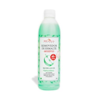 Imagem de Removedor de Esmalte Sem Acetona 500ML - Miss Colors - Alto Poder de Remoção - Maça Verde & Aloe Vera