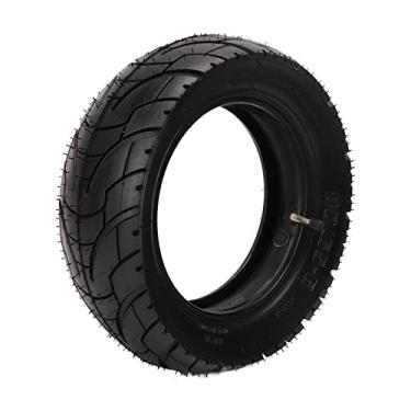 Imagem de Luocute Conjunto de Pneus e Tubos Internos de 10 Unidades, Borracha de Pneu de Scooter 80/65-6, Aderência Forte, Antiderrapante, para Bicicleta Elétrica de Scooter