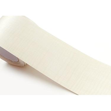 Imagem de ROSEROSA Papel de parede autoadesivo adesivo de borda de madeira em PVC (KW110B: 10 cm x 5 m)