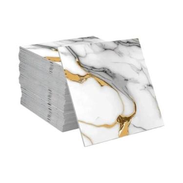 Imagem de Adesivo De Parede De Cerâmica 3D Imitação De Mármore 10-50PCS Papel De