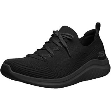 Imagem de Skechers Tênis feminino Ultra Flex 2.0, Preto/preto, 9.5
