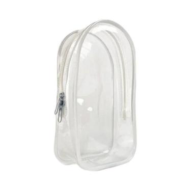 Imagem de Caixa Organizadora Transparente Colorida Labubu Com Chaveiro Para Exib