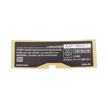 Imagem de Etiqueta De Retorno Nova Para Console De Jogo GBA GBA SP GBC Substitui