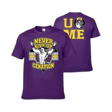 Imagem de Camiseta Estampada Unissex WWE John Cena Moda Verão Cena Do Dia Do Vit