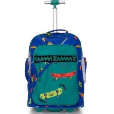 Imagem de MOCHILA FARM INFANTIL MASCULINA FABULA ZUMZUM FLOP C/RODAS REF:994AJ76-Masculino