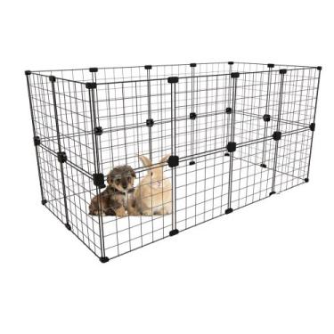 Imagem de Cercado para Coelho Porquinho da Índia Cachorro 60x120x60cm Aramado Pr