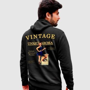 Imagem de Blusa Moletom Genuine Grit Masculina Estampada Algodão 30.1 Vintage, P