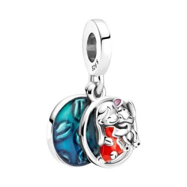 Imagem de Pingente Charm Lilo & Stitch Angel Para Mulheres, Joia DIY, Compatível