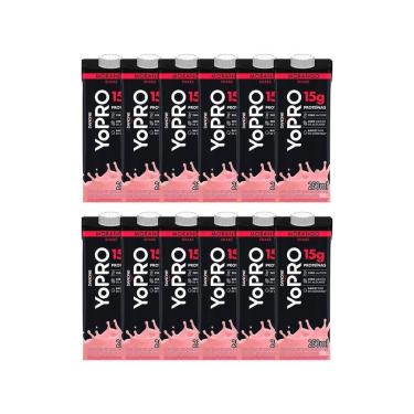 Imagem de Kit 12 Bebida Láctea UHT Proteica com 15g 250ml-Unissex