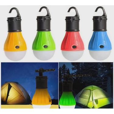 Imagem de Lâmpada De LED Emergência À Prova D 'água Portátil De Camping A Pilha 