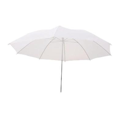 Imagem de Guarda-chuva Translúcido Suave para Flash de Estúdio Tungsten Reduz Sombras Produz Luz Uniforme Baixo Contraste Suaviza Amplia e Difunde a Saída Leve Fácil Usar Montar Ideal Retratos Fotos em Grupo Gr